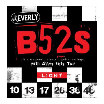 Preview van Everly 9210 B52's ELECTRIC 010-46 Light Alloy 52 magnetic strings