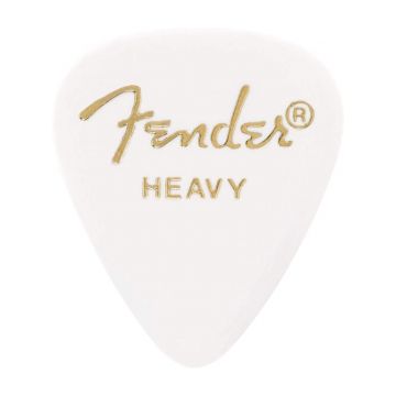 Preview van Fender 351 heavy classic white celluloid