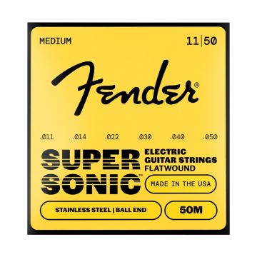 Preview van Fender 50M SuperSonic&trade; stainless flatwound 11-50