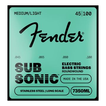 Preview van Fender 7350ML SubSonic&trade; Stainless Roundwound 45-100