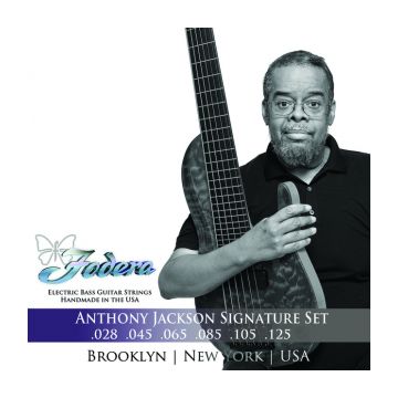 Preview van Fodera AJT28125 Anthony Jackson Signature set 6 string extra long scale