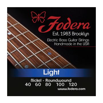 Preview van Fodera N40120XL  Light Nickel, 5 string Extra long scale