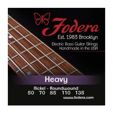 Preview van Fodera N50135 Heavy Nickel, 5 String