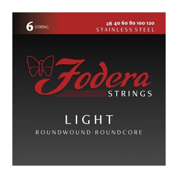 Preview van Fodera S28120 Light Stainless, 6 string