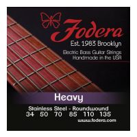 Thumbnail van Fodera S34135TB Heavy Stainless, 6 string Tapered B