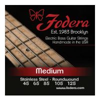 Thumbnail van Fodera S45125XL Medium Stainless,  5 string Extra long scale