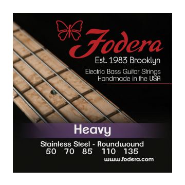 Preview van Fodera S50135 Heavy Stainless, 5 string