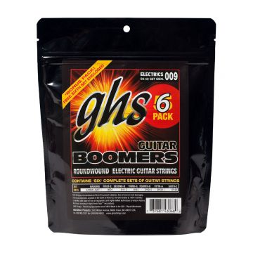 Preview van GHS GBXL-6P Boomers 6-pack Roundwound Nickel-Plated Steel