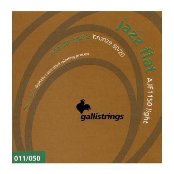 Preview van Galli AJF1150 Bronze 80/20 Flat Wound - Light