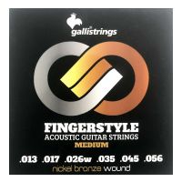 Thumbnail van Galli GFS-1356 Fingerstyle Nickel bronze acoustic