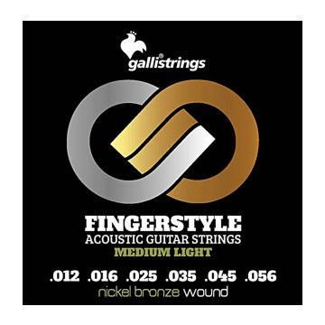 Preview van Galli GFS1256 Fingerstyle Nickel bronze acoustic