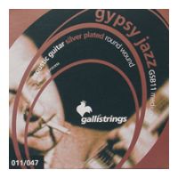 Thumbnail van Galli GSB11 Gypsy Jazz Medium  Silver plated roundwound