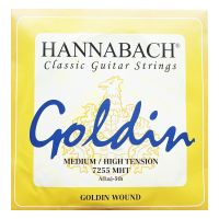Thumbnail van Hannabach 7255MHT single A5 string Medium High tension Goldin