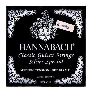 Preview van Hannabach 815-8 MT Silver special Medium tension 8 string