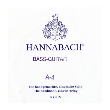 Preview van Hannabach 8424MT Single A-4 string  for Bass Guitar Scale 70cm