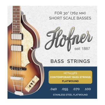 Preview van Hofner HCT1133RS  Contemporary Stainless rounds