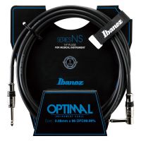 Thumbnail van Ibanez NS10L  Optimal Instrument cable 3.05m/10ft  1 Straight 1 right angle plug