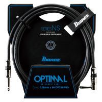 Thumbnail van Ibanez SI10L Instrument cable 3.05m/10ft  1 Straight 1 right angle plug