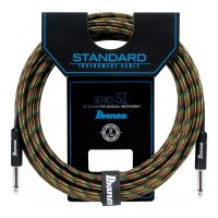 Thumbnail van Ibanez SI20-CGR Woven Instrument cable 6.10m/20ft  2 Straight  plug Camouflage Green