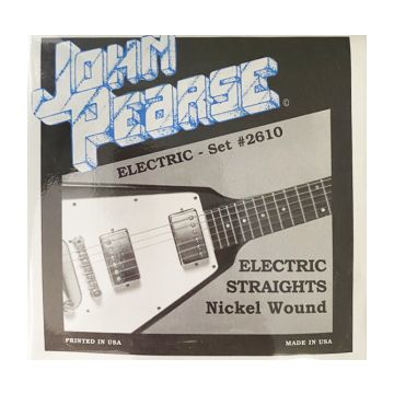 Preview van John Pearse 2610 EZ Bend Straights Electric - Pure Nickel Wound