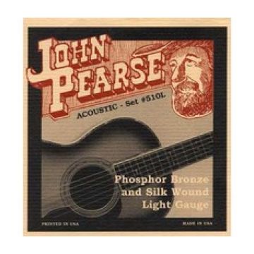 Preview van John Pearse 510 L Phosphor Bronze/ Silk wound