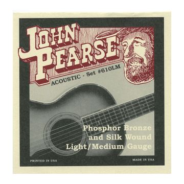 Preview van John Pearse 610 LM Phosphor Bronze/ Silk wound