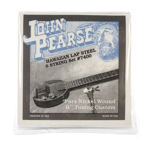condoom Verwisselbaar Brood John Pearse 7400 Hawaiian Lap Steel Guitar, Pure Nickel – 6-String B11  Tuning 15-34 Electric Guitar Lapsteel