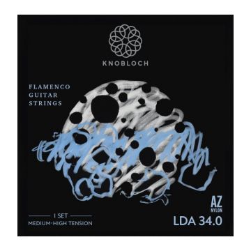 Preview van Knobloch LDA 34.0 LUNA FLAMENCA Medium-High  tension Double Silver AZ Nylon