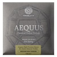 Thumbnail van Knobloch USB 34.0 Aequus Silver Enhanced BIO Mylon Full Set Medium-High Tension 34.0