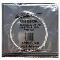 Thumbnail van La Bella 14PH single Professional D-4 string, silver-plated