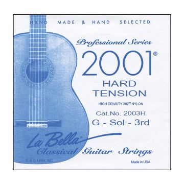 Preview van La Bella 2002H/B single B-2nd string from 2001high tension set