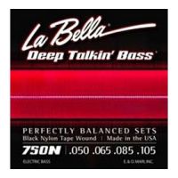 Thumbnail van La Bella 750N Black Nylon Tape Wound