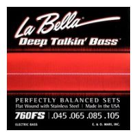 Thumbnail van La Bella 760FS-XL  Flatwound Stainless Steel