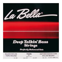 Thumbnail van La Bella 760N Black Nylon Tape Wound