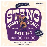Thumbnail van La Bella 760N-MUS STANG &ndash; BLACK NYLON TAPE