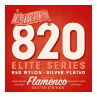 Thumbnail van La Bella 820 Flamenco Red nylon: silver plated
