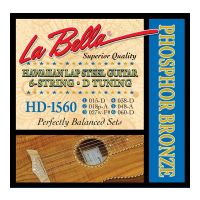 Thumbnail van La Bella HD1560 Hawaiian Lap Steel Guitar, Phosphor Bronze &ndash; 6-String D Tuning 15-60