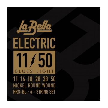 Preview van La Bella HRS-BL Electric Guitar &ndash; Blues Light 11-50