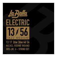 Thumbnail van La Bella HRS-JM Electric Guitar &ndash; Jazz Medium 13-56