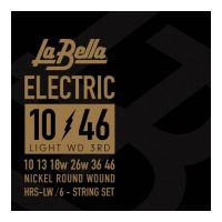 Thumbnail van La Bella HRS-LW Electric Guitar &ndash; Light Wound 3rd 10-46