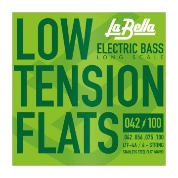 Preview van La Bella LTF-4A  Low tension Flatwound