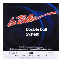 Thumbnail van La Bella S300 Stainless Steel - Round Wound 5 string