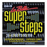 Thumbnail van La Bella SS40-CB XL Super Steps, 6-String &ndash; Extra Light 29-118 extra long scale