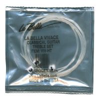 Thumbnail van La Bella VIV-H Vivace Fluorocarbon Treble set &ndash; Hard Tension