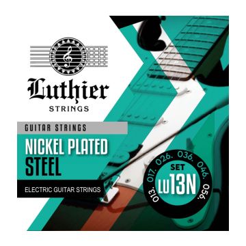 Preview van Luthier LU-13N Jazz Electric Nickelplated steel 13/56