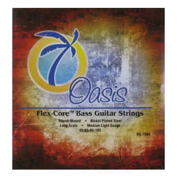 Preview van Oasis BG-7004 Flex-Core&trade;Nickel Round wound 4 string
