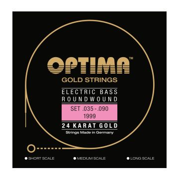 Preview van Optima 1999L Gold strings EXTRA Light 24 Karat gold