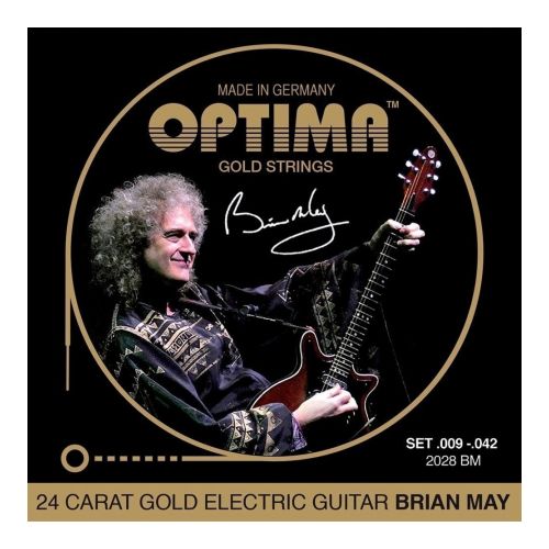 Trunk bibliotheek verlegen Refrein Optima 2028BM Brian May 24 Karat gold Electric Guitar 6 string electric  guitar sets