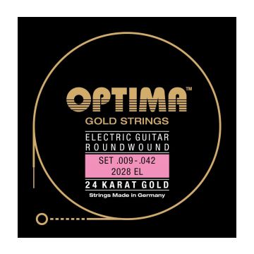 Preview van Optima 2028EL Electric Gold Extra Light 24 Karat gold