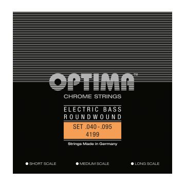 Preview van Optima 4199L-Medium  Chrome strings Light Medium scale